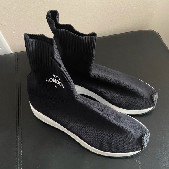 Joshua Sanders sock sneakers Size 7/Black - Picture 2 of 8